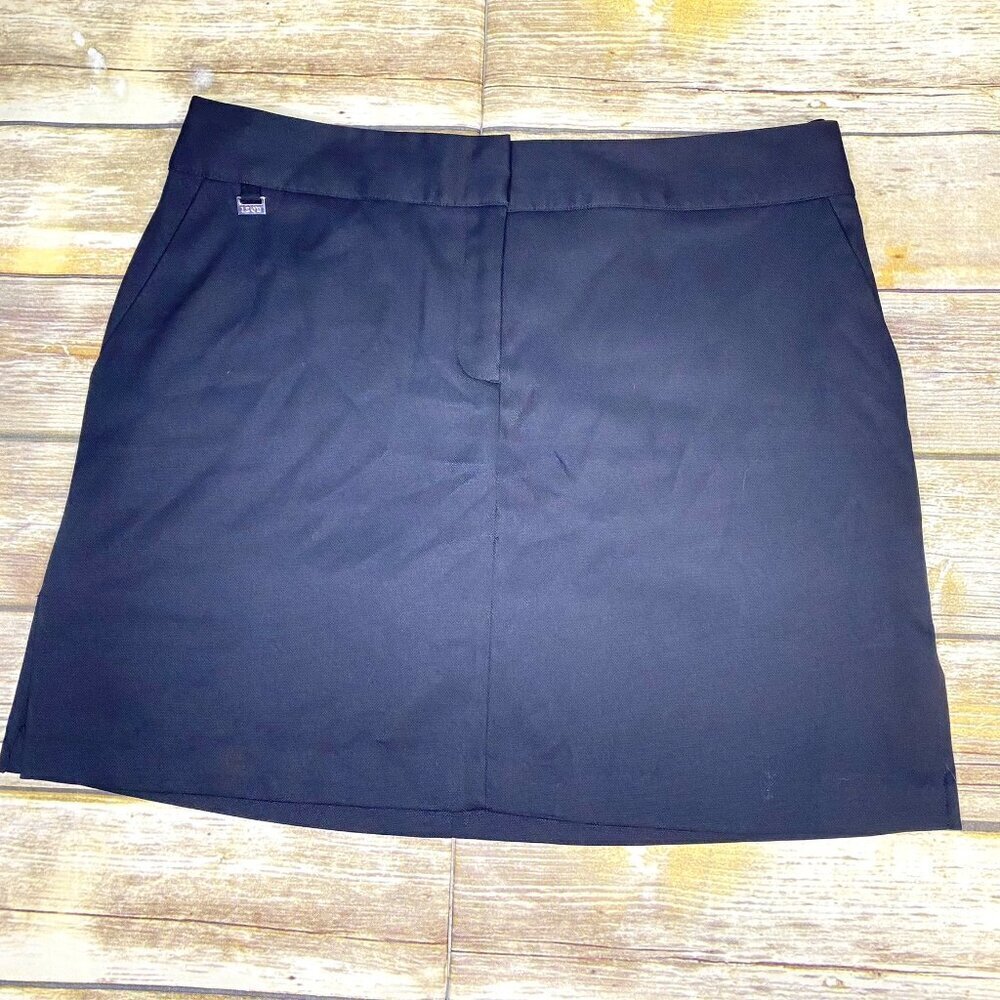 IZOD Black‎ Golf Skirt with Shorts Women's Size 10